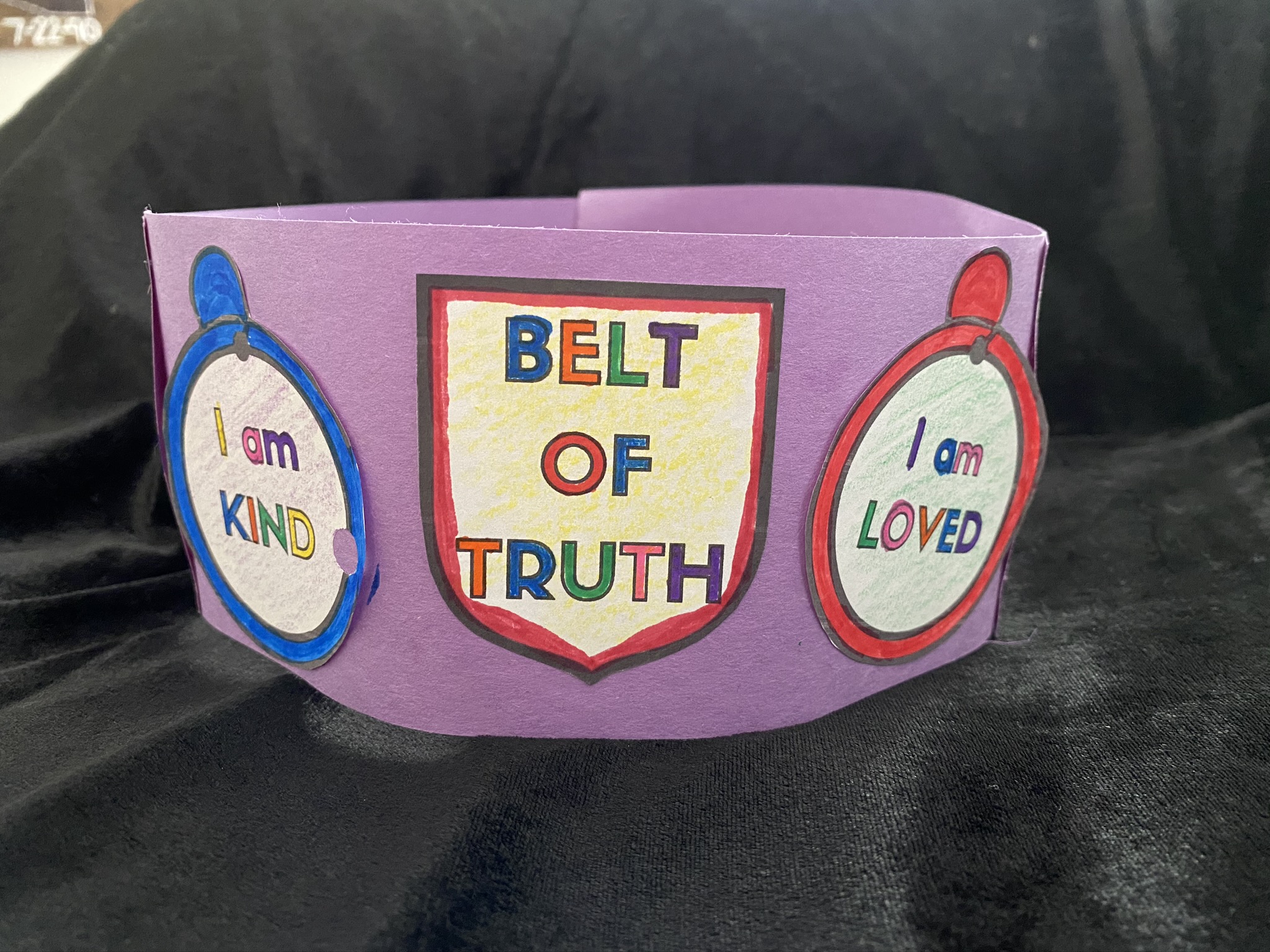 Children's Armor of God series Belt of Truth Miss Alyssa's